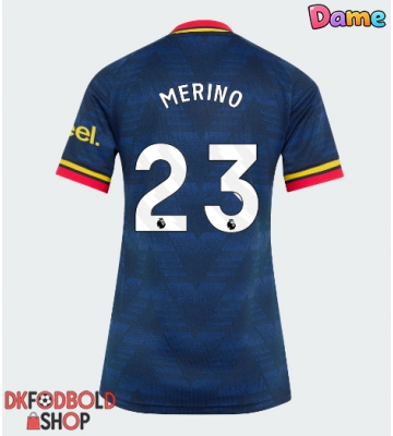 Arsenal Mikel Merino #23 Udebanetrøje Dame 2026-27 Kort ærmer Arsenal Mikel Merino #23 Udebanetrøje Dame 2026-27 Kort ærmer